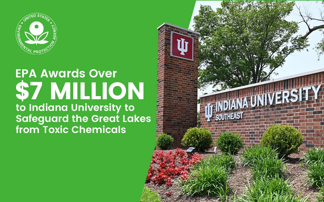 EPA Awards Over $7 Million to Indiana University