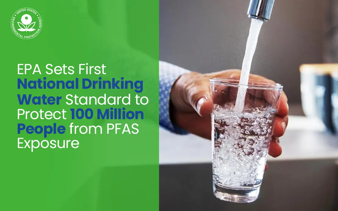 The EPA is also making big investments to implement the recently announced strategic plan. The agency has made available a funding of $1 billion for states to invest in water treatment plants and PFAS testing systems. 